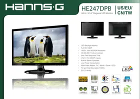 Notice Hanns.G HE247DPB Moniteur