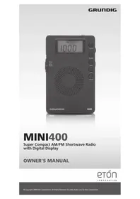 Notice ETON MINI 400 Radio