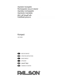 Notice PALSON KOMPACT Aspirateur
