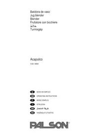 Notice PALSON ACAPULCO Blender