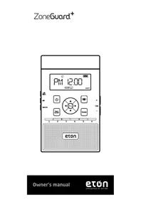 Notice ETON ZONEGUARD PLUS Radio