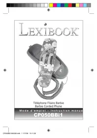 Notice LEXIBOOK CP050SPI1 Telefone sem fio