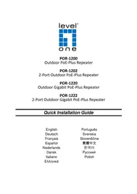 Notice LEVELONE POR1202 Wifi répéteur