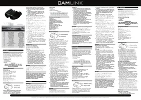 Notice CamLink 8X21 MM Jumelles