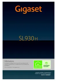 Notice GIGASET SL930H Phone