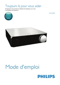 Notice PHILIPS FIDELIO A2 Décodeur tnt