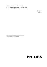 Notice PHILIPS 40PFL3208K Teilifís