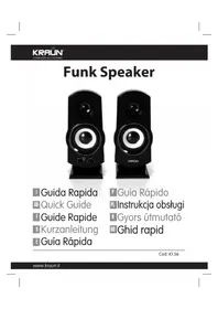 Notice Kraun K1.S6 Haut-parleur