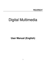 Notice Ricatech RC3300 Mp3-player