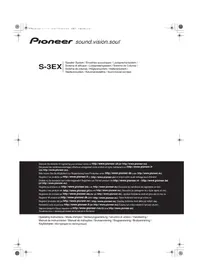 Notice PIONEER S3EXQL Högtalare