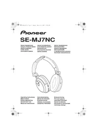 Notice PIONEER SEMJ7NC écouteurs