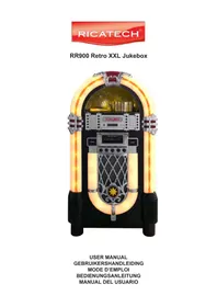Notice Ricatech RR900 Jukebox