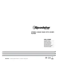 Notice ROADSTAR HRA1520MP Lecteur/enregistreur de cd