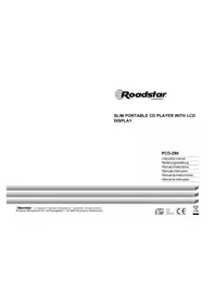 Notice ROADSTAR PCD290 Lecteur/enregistreur de cd