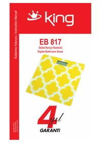 Notice KING EB817 Balance