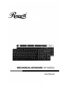 Notice Rosewill MICRO RK9000 Clavier