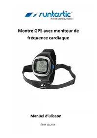 Notice Runtastic RUNGPS1 Montre de sport