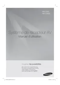 Notice SAMSUNG HWC560S Décodeur tnt