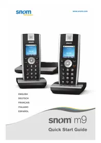 Notice Snom M9 Telefono