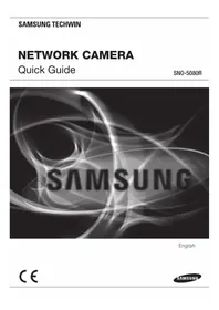 Notice SAMSUNG SNO5080R Caméra de surveillance
