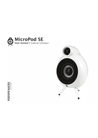Notice SCANDYNA MICROPOD SE Speaker