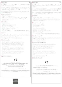 Notice Soyntec INPPUT R170 Souris