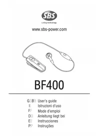 Notice SBS BF400 Auricolare