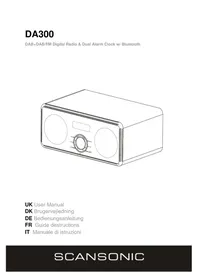 Notice SCANSONIC DA300 Radio