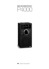 Notice SCANSONIC P4000 Radio