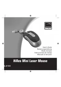Notice Speedlink HIRES MINI LASER MOUSE Mouse