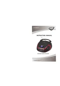 Notice Sunstech CRUD386I Lecteur/enregistreur de cd