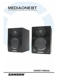 Notice SAMSON MEDIAONE BT5 Altoparlante