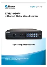 Notice SWANN SW343DPM Surveillance Camera