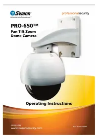Notice SWANN VPRO650 Surveillance Camera
