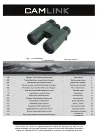 Notice CamLink CLOAKHAM842 Jumelles