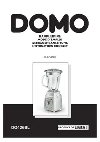 Notice DOMO DO426BL Blender