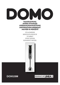 Notice DOMO DO9028M Blender