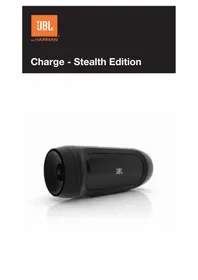 Notice JBL CHARGE STEALTH Station d'accueil audio