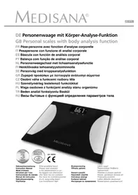 Notice MEDISANA BS 475 Bilance