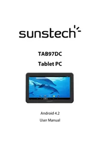 Notice Sunstech TAB97DC Tableta