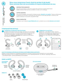 Notice JLab JBUDS Ecouteur