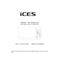 Notice Ices IMO30LS40S Four à micro-ondes