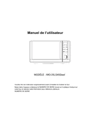 Notice Ices IMO25LS45S Four à micro-ondes