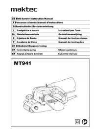 Notice Maktec MT941 τριβείο