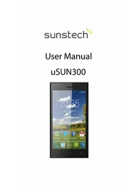 Notice Sunstech USUN300 Teléfono inteligente