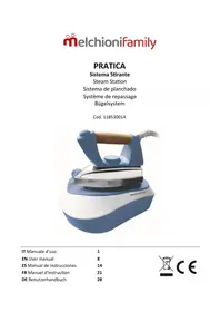 Notice Melchioni PRATICA Fer à repasser
