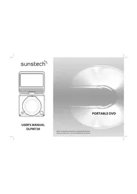 Notice Sunstech DLPM728 Leitor de DVD portátil
