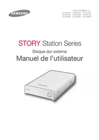 Notice SAMSUNG HXDU015EB Disque dur externe