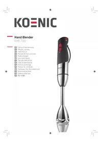 Notice Koenic KHB 700 Robot da cucina