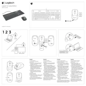 Notice LOGITECH K725C Clavier de jeu